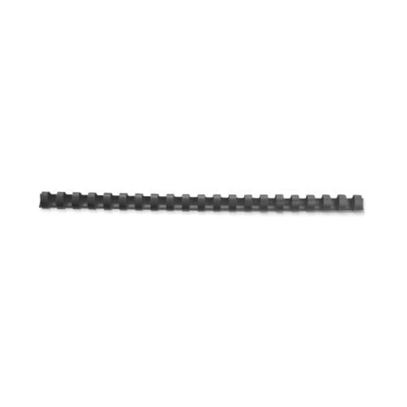 GBC CombBind Binding Combs 6mm Black (100)