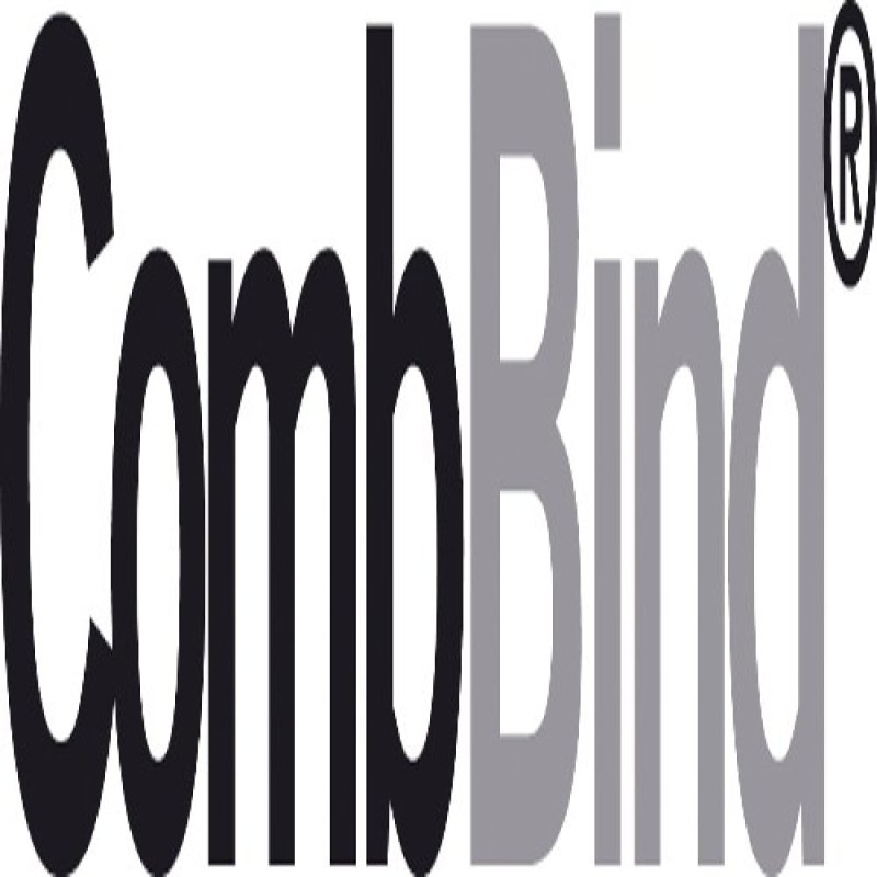 GBC CombBind Binding Combs 6mm Black (100)