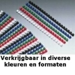 GBC Peignes de reliure CombBind rouge 16mm (100)