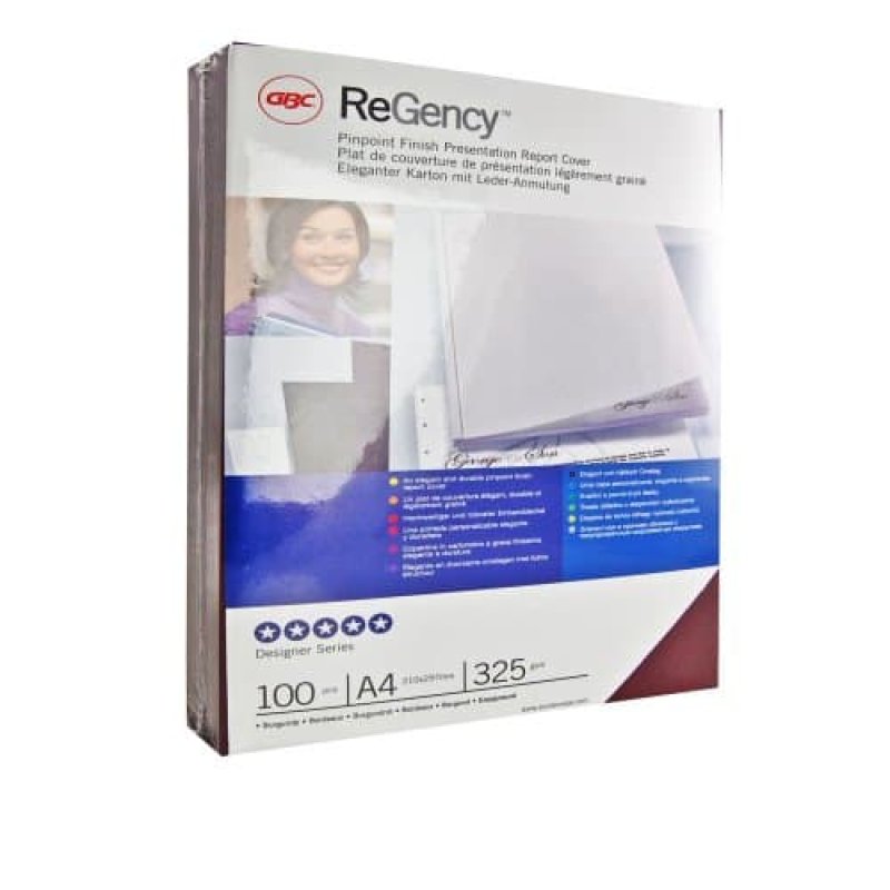 GBC Regency Binding Covers A4 Blue (100)