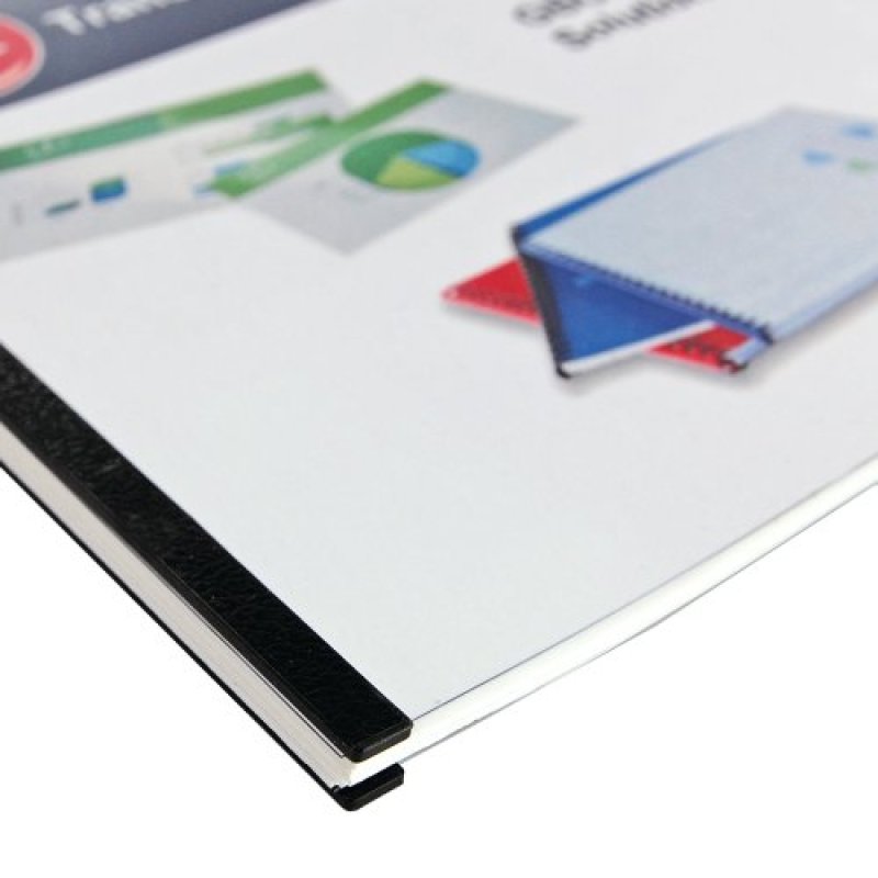 GBC SureBind Binding Strips A4 Black 25mm (100)