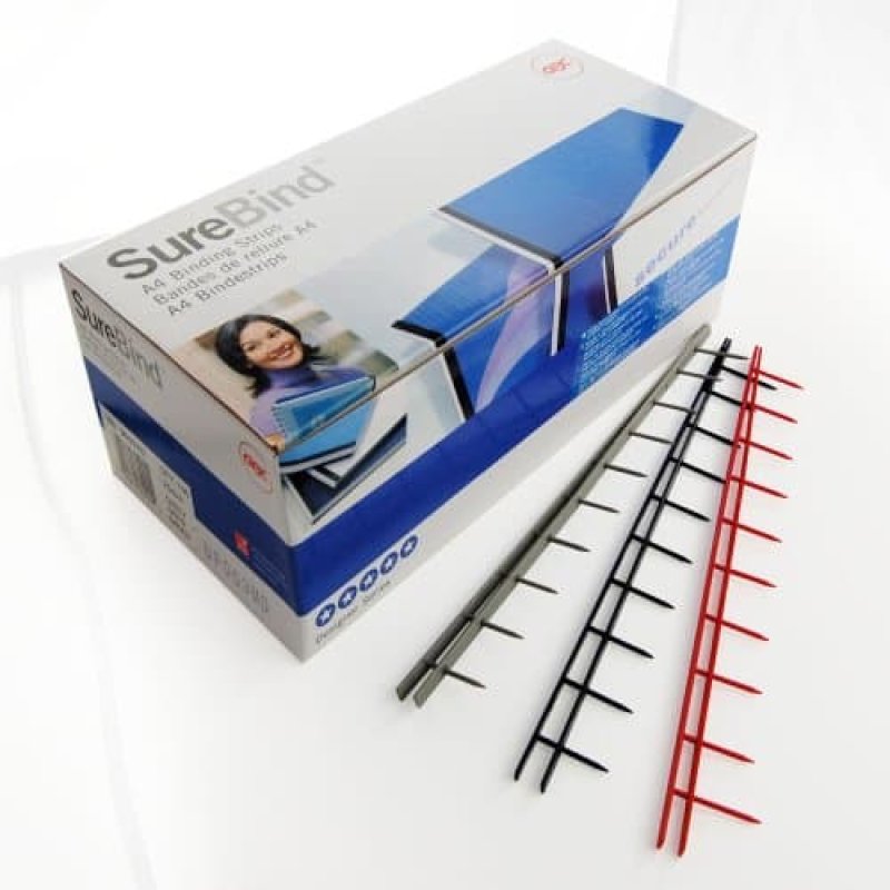 GBC Peigne à relier SureBind, format A4, 50 mm, noir