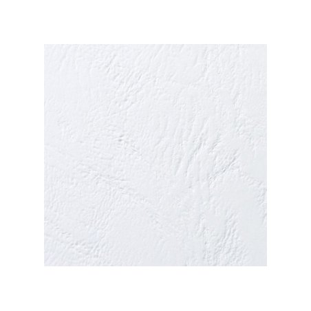 GBC Plats de couverture LeatherGrain A5 250 g/m² blanc (100)