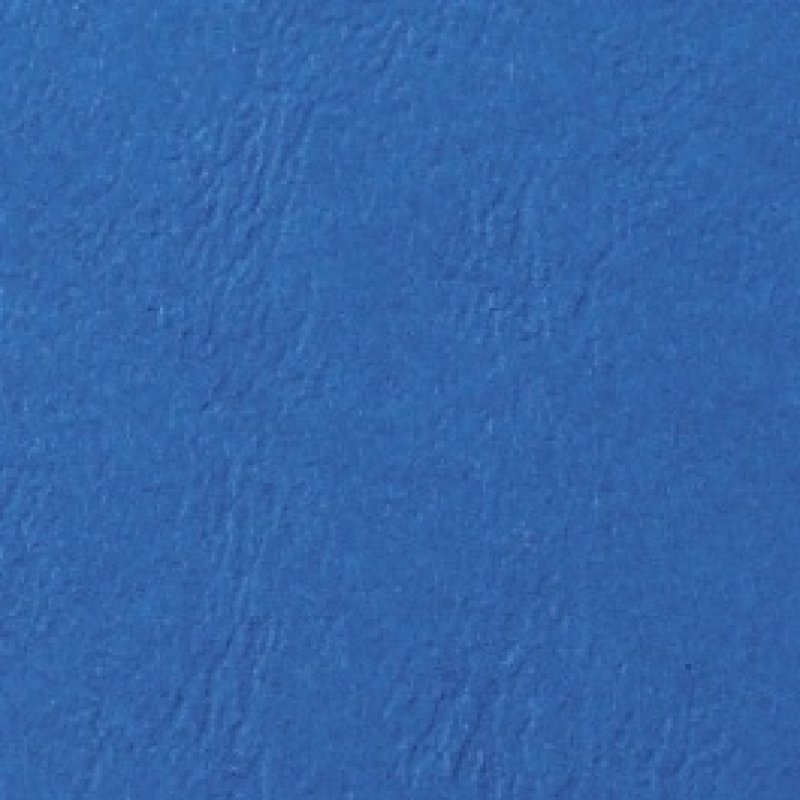 GBC LeatherGrain Binding Covers 250gsm A4 Blue (100)