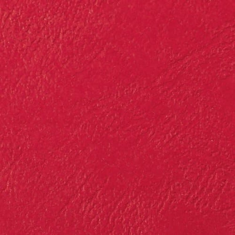 GBC Couverture de reliure Grain cuir, A4, 250 g/m2, rouge