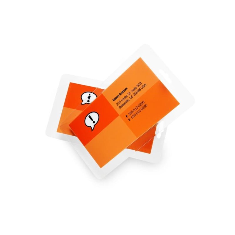 GBC Pochette de plastification CardPouch, 64 x 108 mm