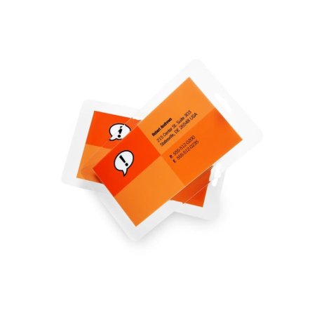 GBC Pochettes format carte 64x108 mm 2x125mic brillantes (100)