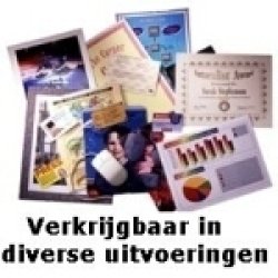 GBC Pochettes brilliantes pour document A4 2x250mic (50)