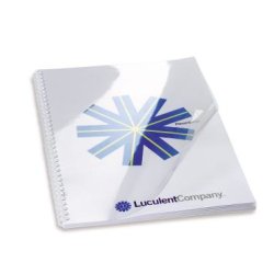 GBC Couverture de reliure HiClear, A4, PVC, 0,25 mm