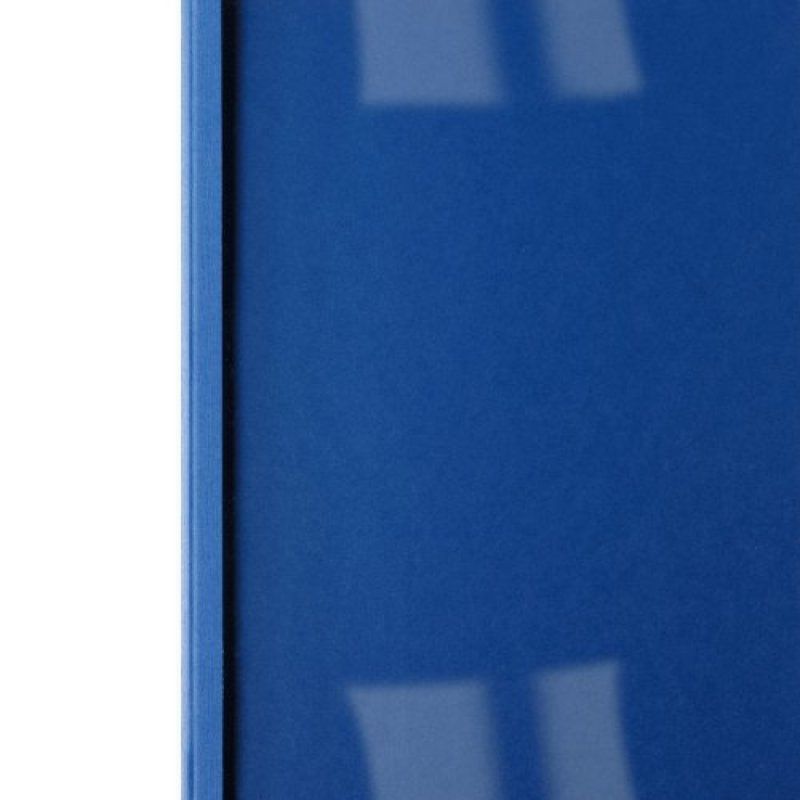 GBC LeatherGrain Thermal Binding Covers 3mm Royal Blue (100)