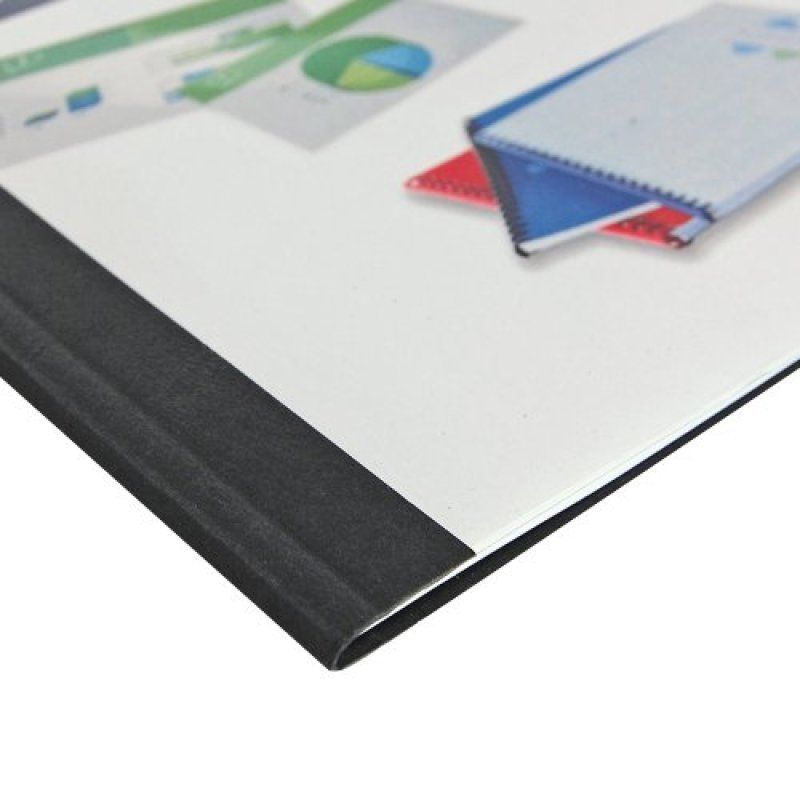 GBC LeatherGrain Thermal Binding Covers 3mm Royal Blue (100)