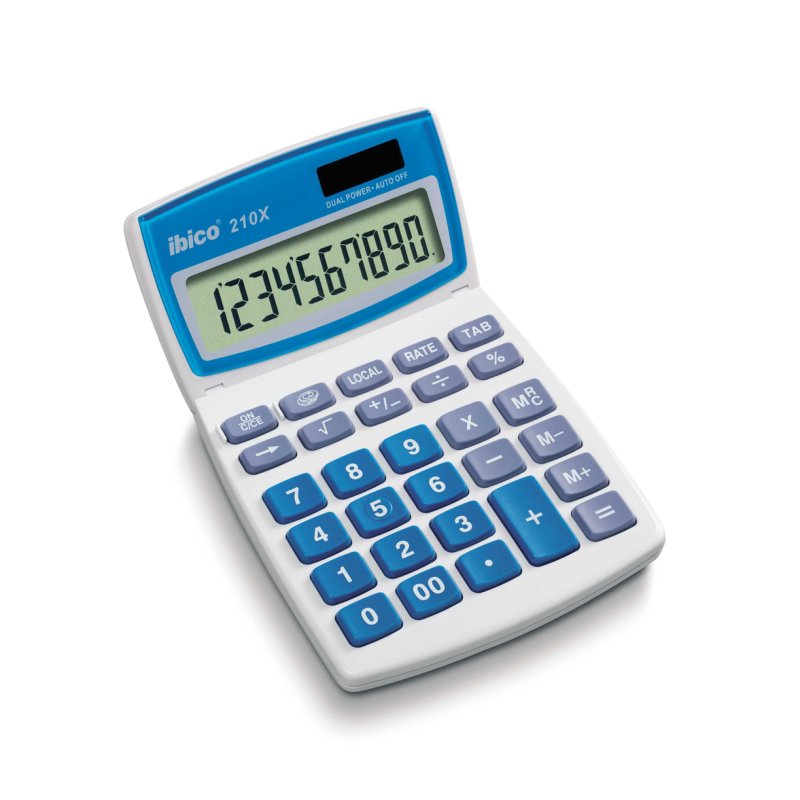 Rexel Calculatrice de bureau Ibico 210X