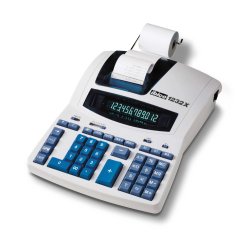 Rexel Ibico 1232X Professional Print Calculator White/Blue