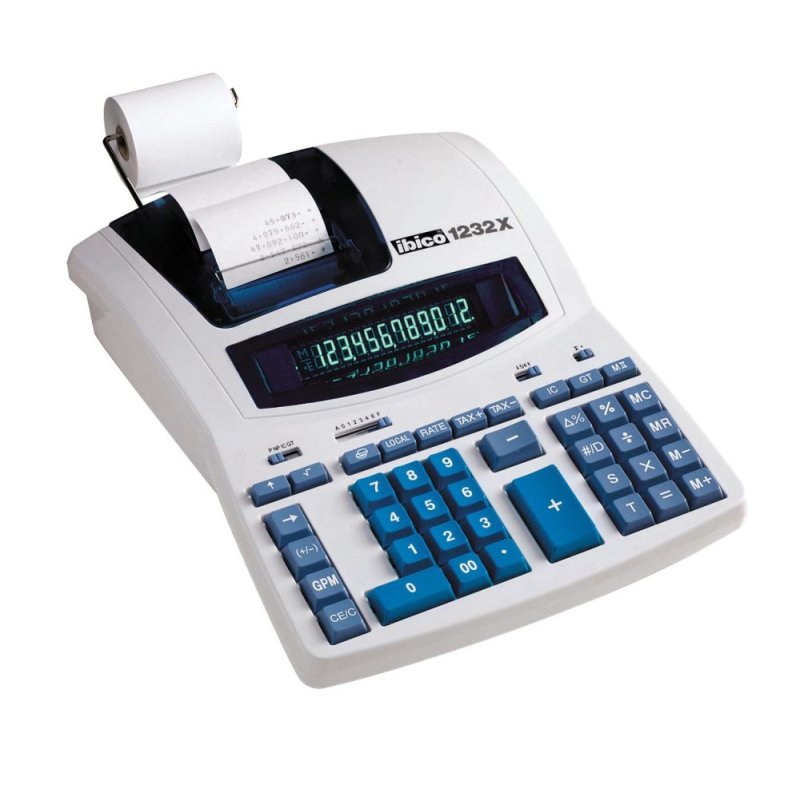 Rexel Calculatrice imprimante Ibico 1232X