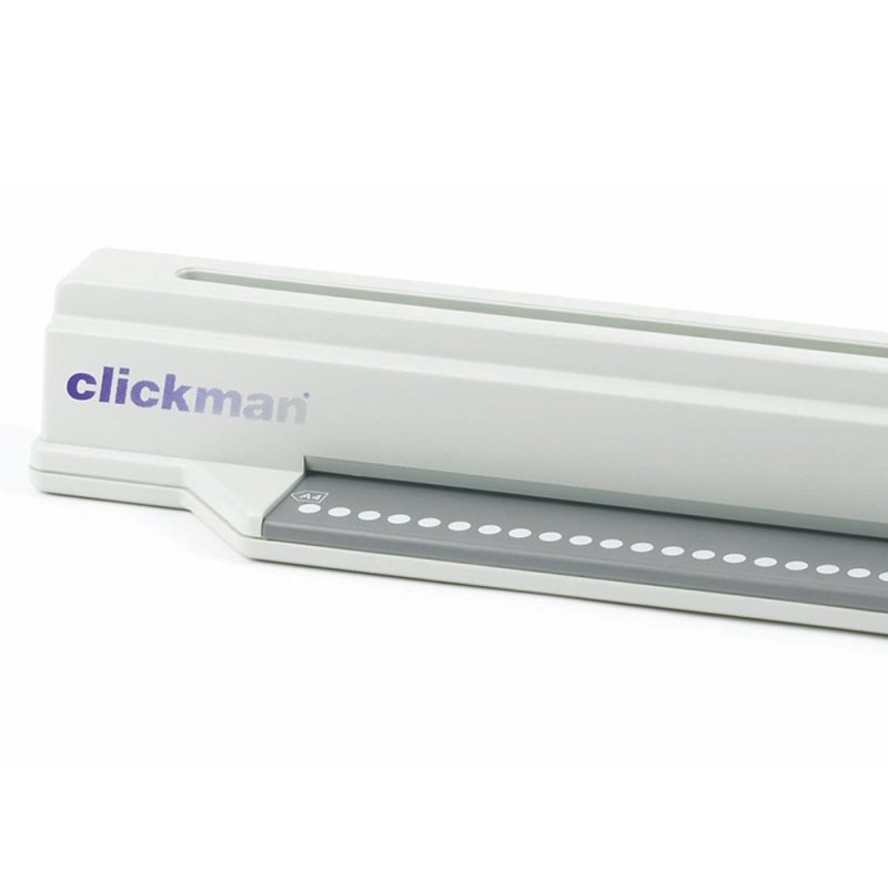 GBC Perforelieuse ClickMan, gris lumière