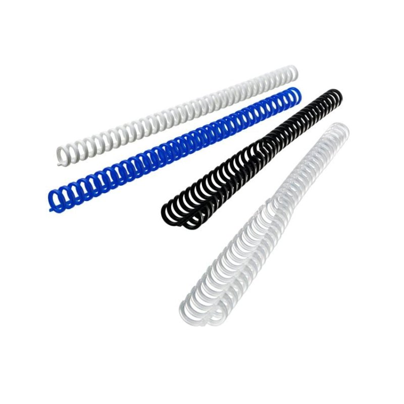 GBC ClickBind Binding Spines 12mm A4 Black (50)