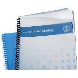 GBC Couverture de reliure PolyClearView, A4