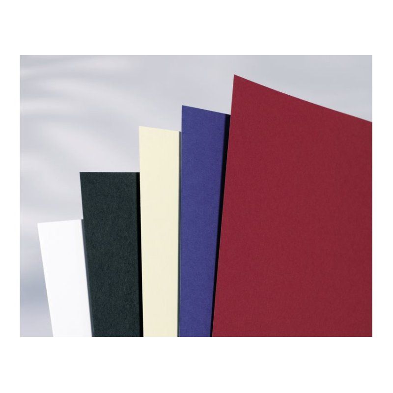 GBC Plats de couverture traditionelles A4 350 g/m², blanc (100)