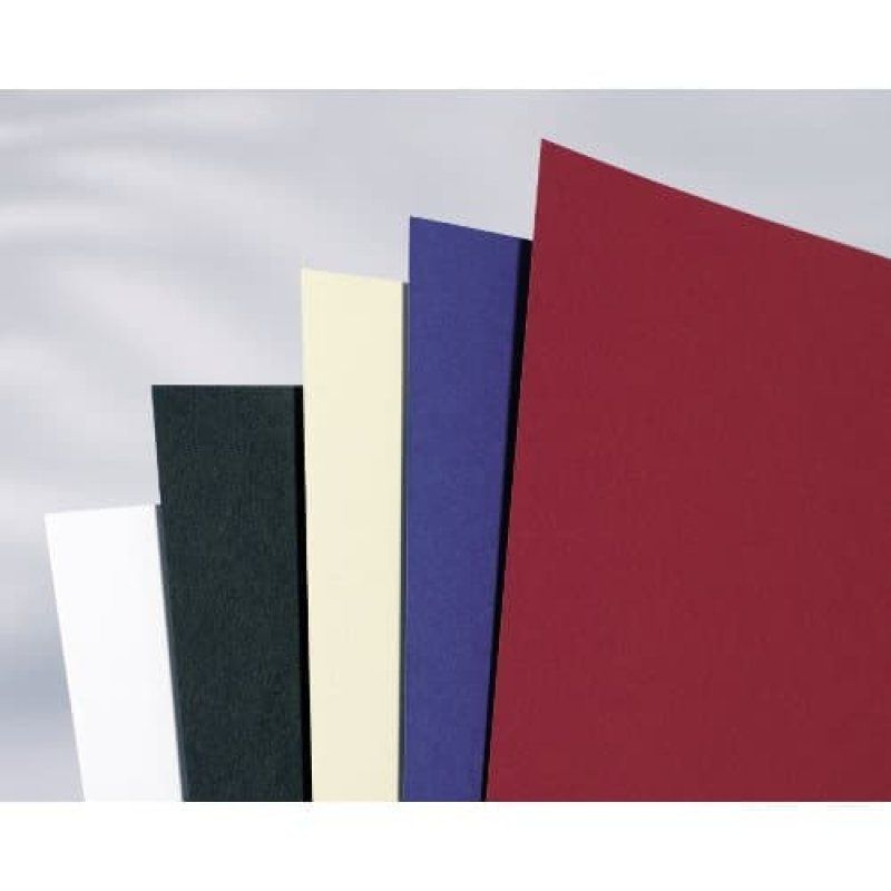 GBC Plats de couverture traditionelles A4 350 g/m², blanc (100)