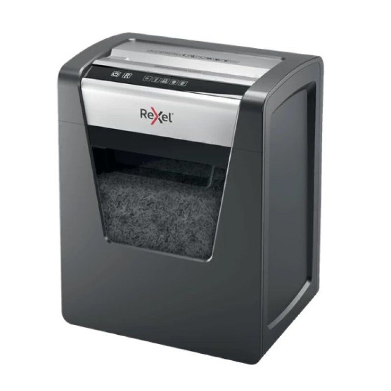 Rexel Momentum X415 paper shredder Cross shredding Black, Grey