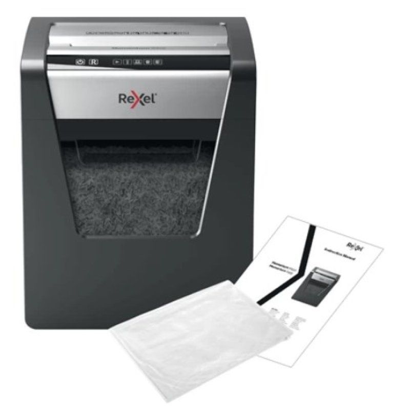 Rexel Destructeur de documents Momentum X415, particules