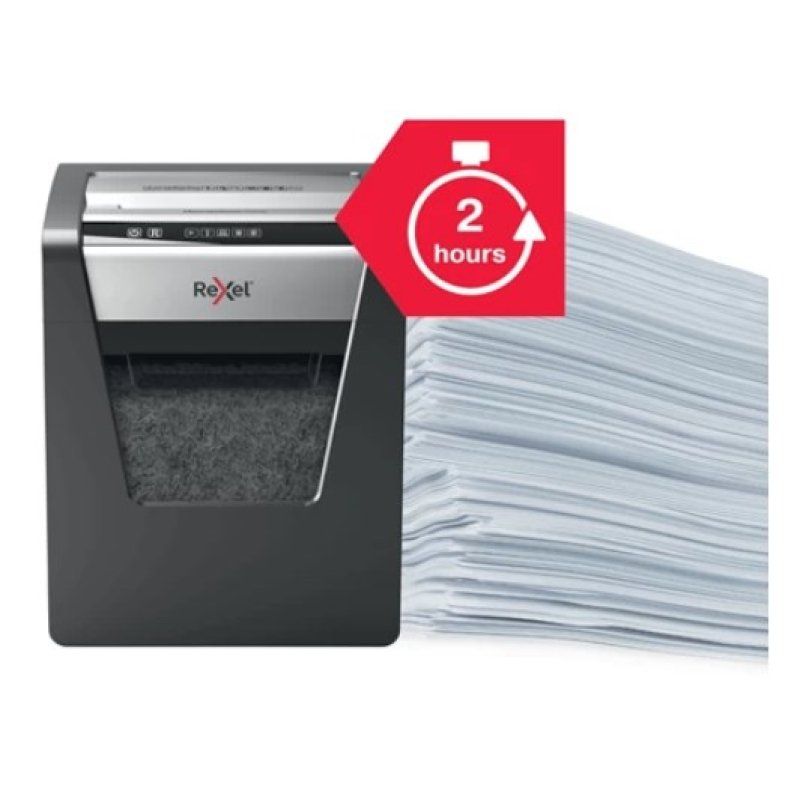 Rexel Destructeur de documents Momentum X415, particules