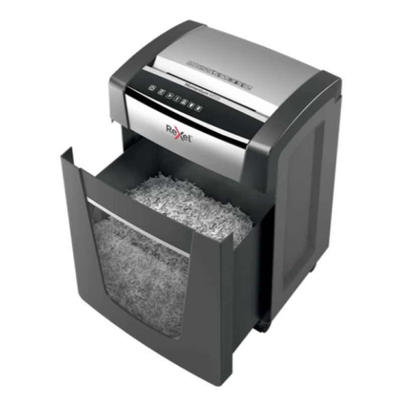 Rexel Destructeur de documents Momentum X515, particules