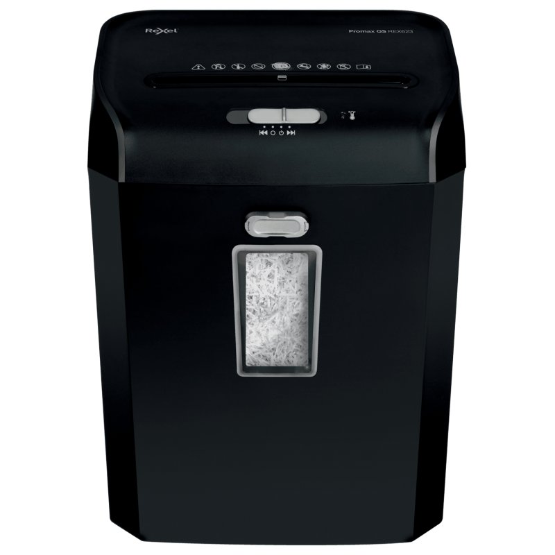 Rexel ProMax REX623 destructeur de papier Destruction croisée 60 dB 22 cm Noir