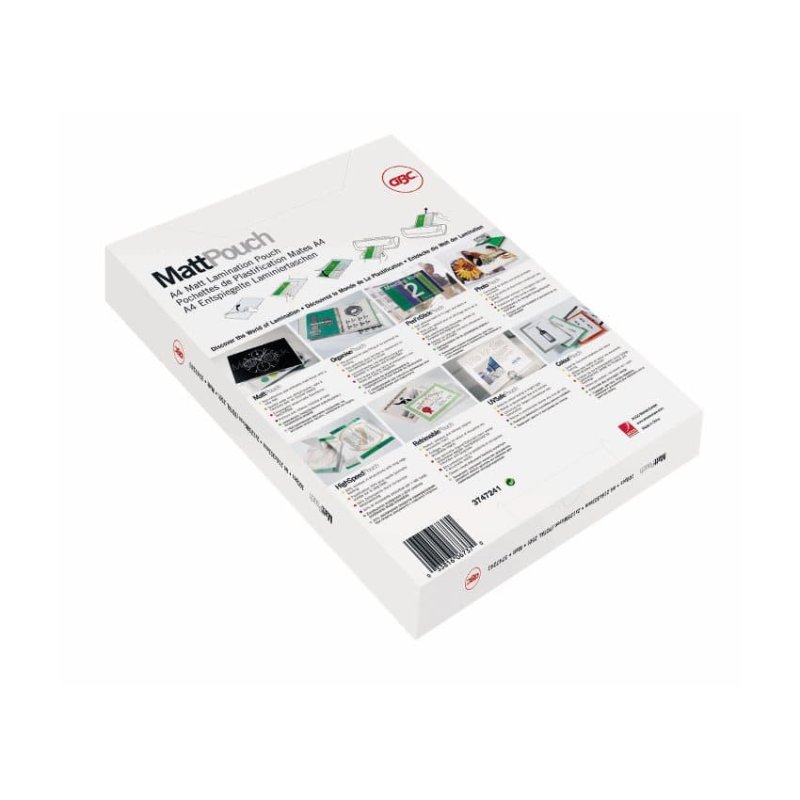 GBC Pochette de plastification A3, mat, 250 microns