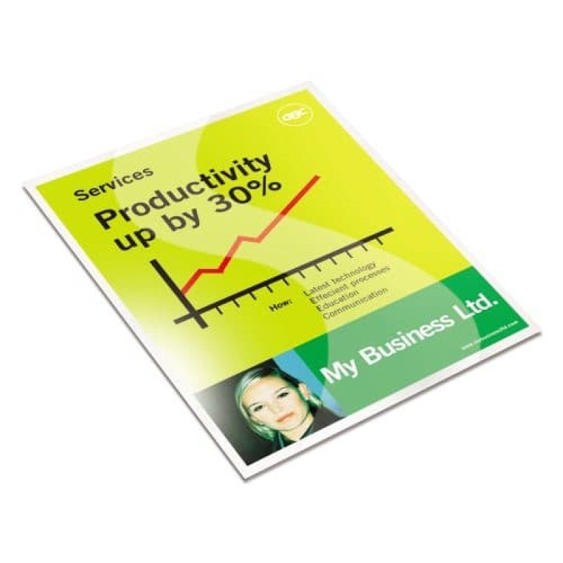 GBC HighSpeed Laminating Pouch A4 2x125 Micron