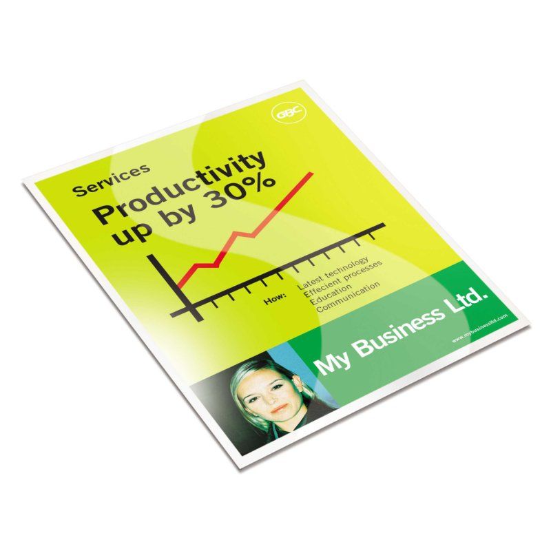 GBC Pochettes de plastification Highspeed 2x80mic (100)