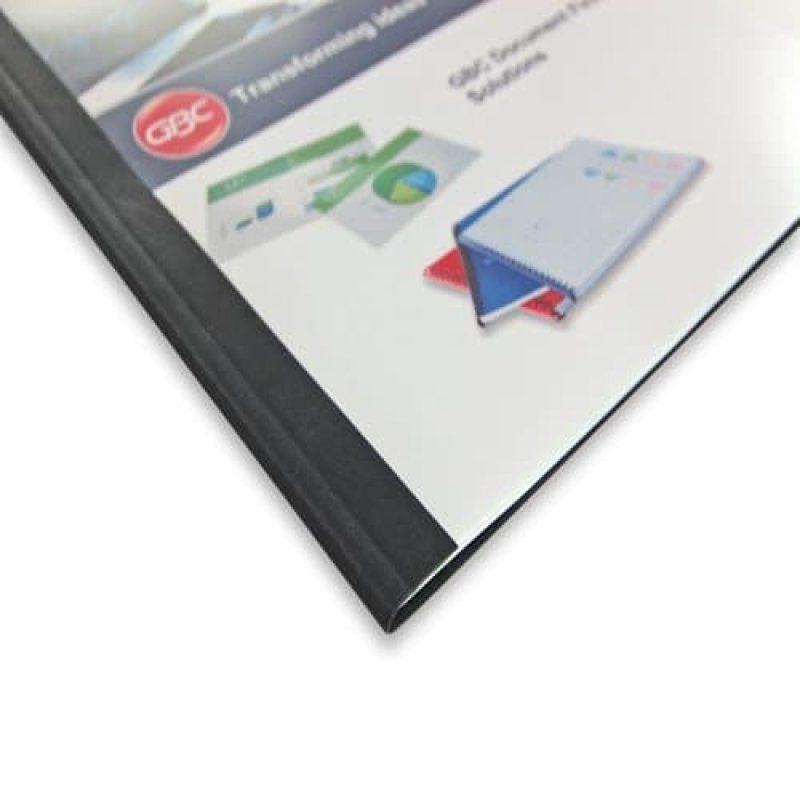 GBC Chemise pour thermoreliure ThermoBind grain cuir, A4