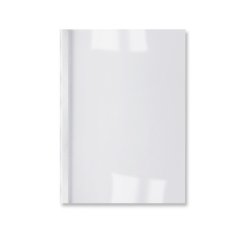 GBC Couvertures thermique LeatherGrain 1,5 mm blanc (100)