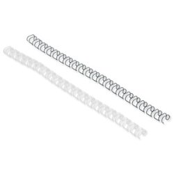 GBC Peigne à relier métal WireBind, A4, 21 boucles, 12 mm