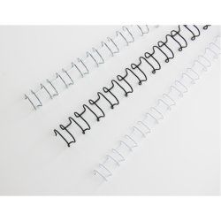 GBC Peigne à relier métal WireBind, A4, 21 boucles, 14 mm
