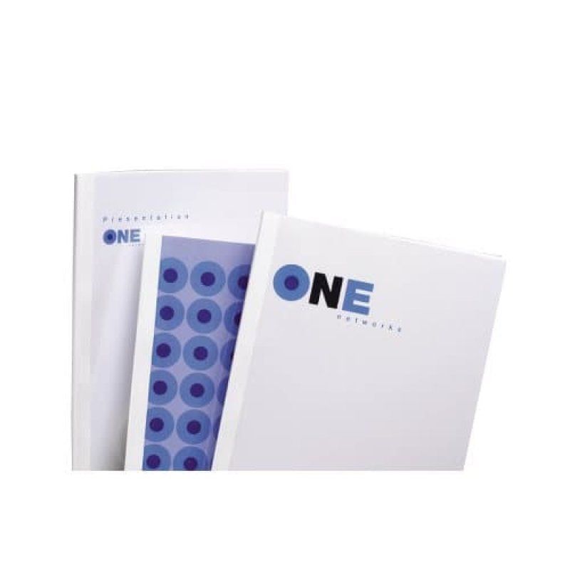 GBC Standard Thermal Binding Covers 3mm White (100)