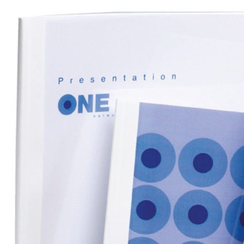 GBC Standard Thermal Binding Covers 3mm White (100)