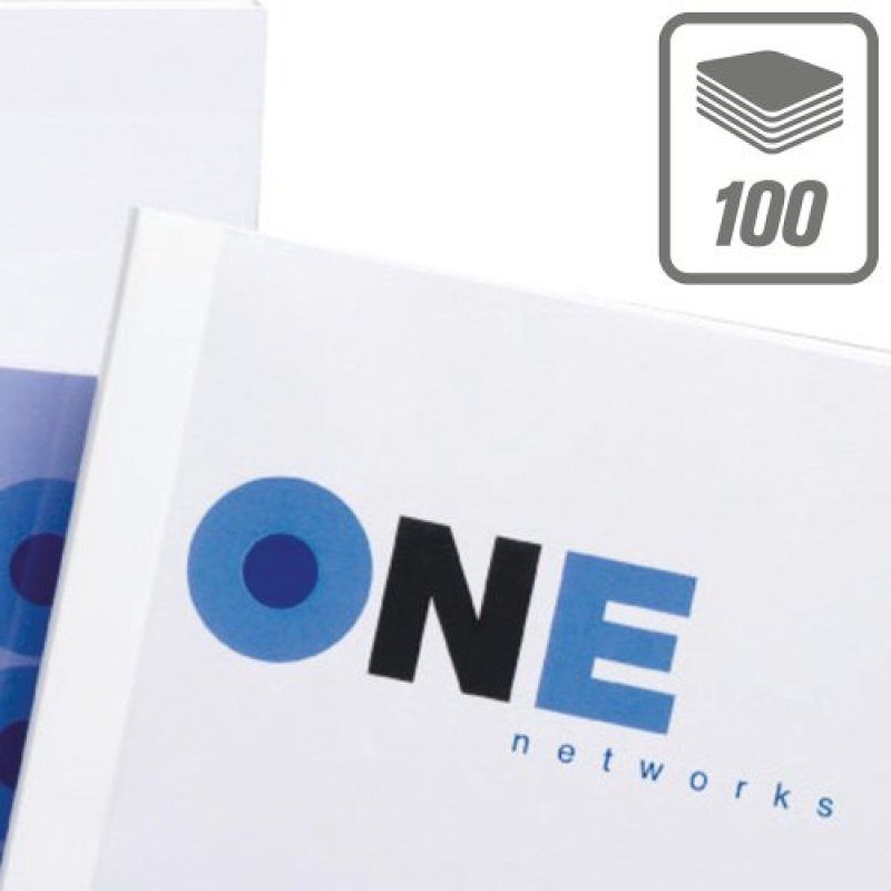 GBC Couvertures de reliure thermique Standard 3 mm blanc (100)