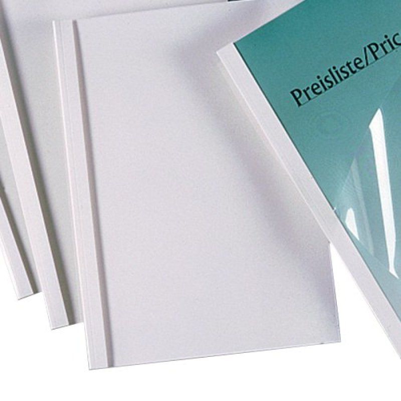 GBC Couvertures de reliure thermique Standard 3 mm blanc (100)