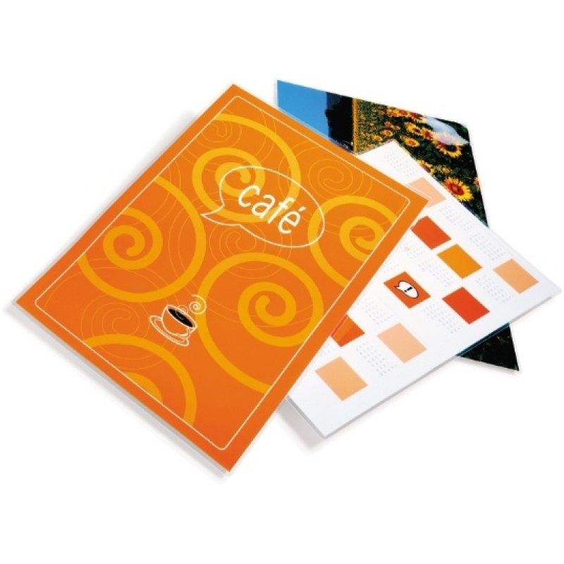 GBC Pochettes brilliantes pour document A7 2x125mic (100)