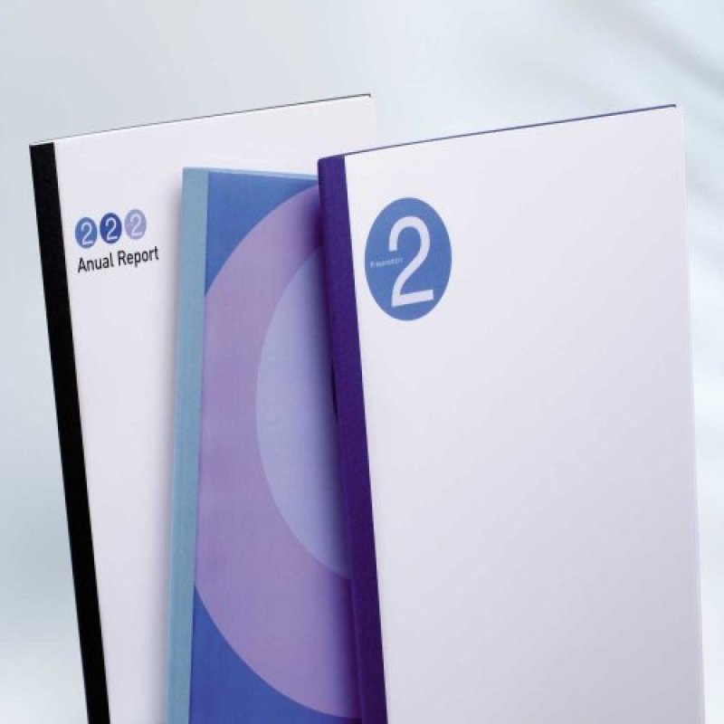 GBC LinenWeave Thermal Binding Covers 1.5mm Black (100)