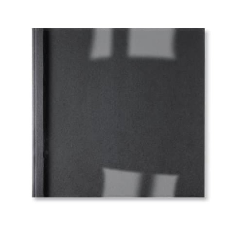 GBC Plats de couverture thermique LinenWeave 1,5 mm noir (100)