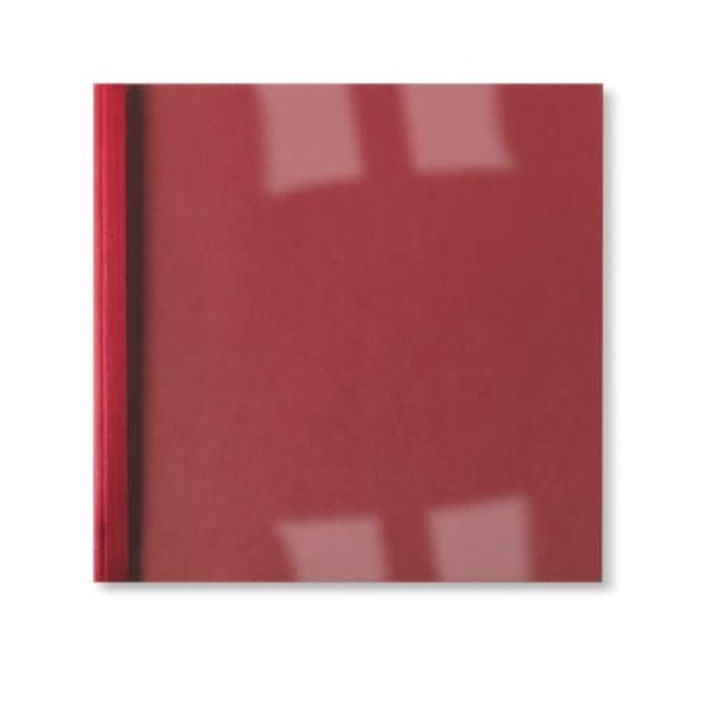GBC LinenWeave Thermal Binding Covers 3mm Red (100)
