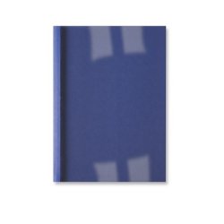 GBC Plats de couverture thermique LinenWeave 3mm bleu (100)