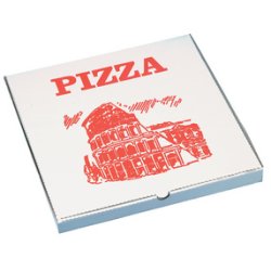 STARPAK Carton de pizza, carré, 300 x 300 x 30 mm