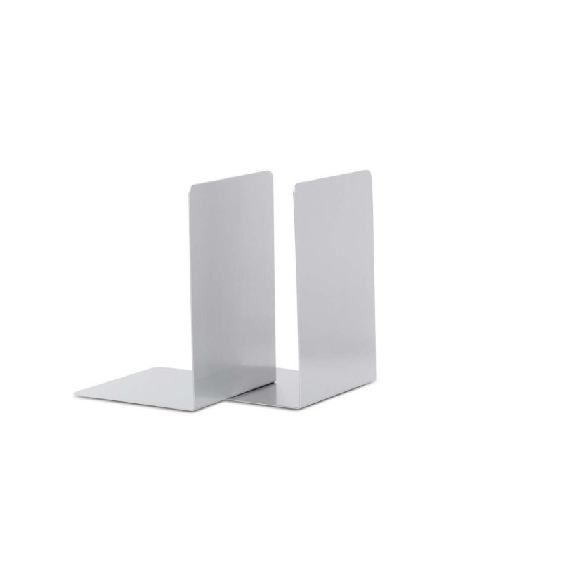 MAUL Serre-livres, en aluminium, (L)120 x (P)120 x (H)175 mm