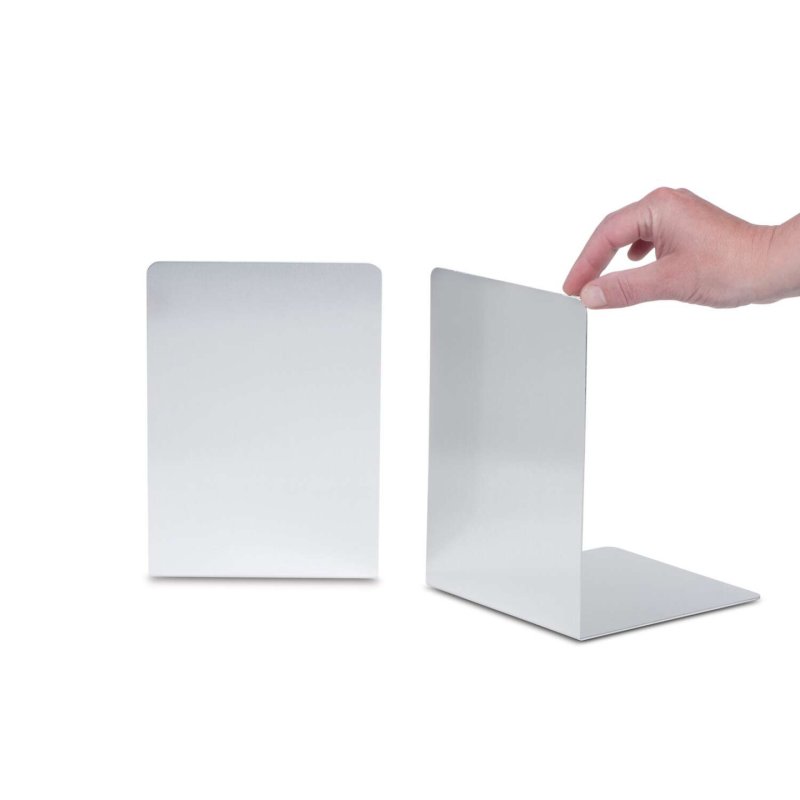 MAUL Serre-livres, en aluminium, (L)160 x (P)150 x (H)210 mm