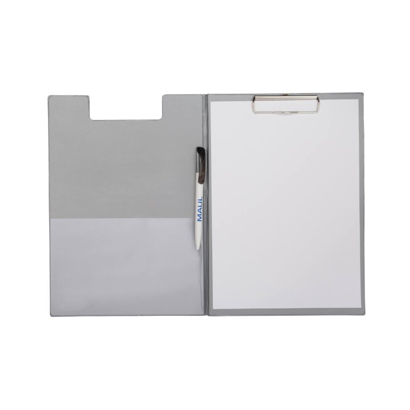 MAUL Porte-bloc, plastifié, A4, argent