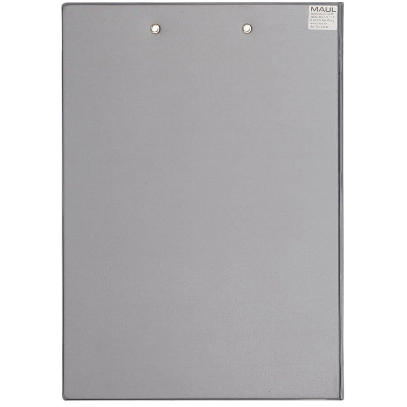 MAUL Porte-bloc, plastifié, A4, argent