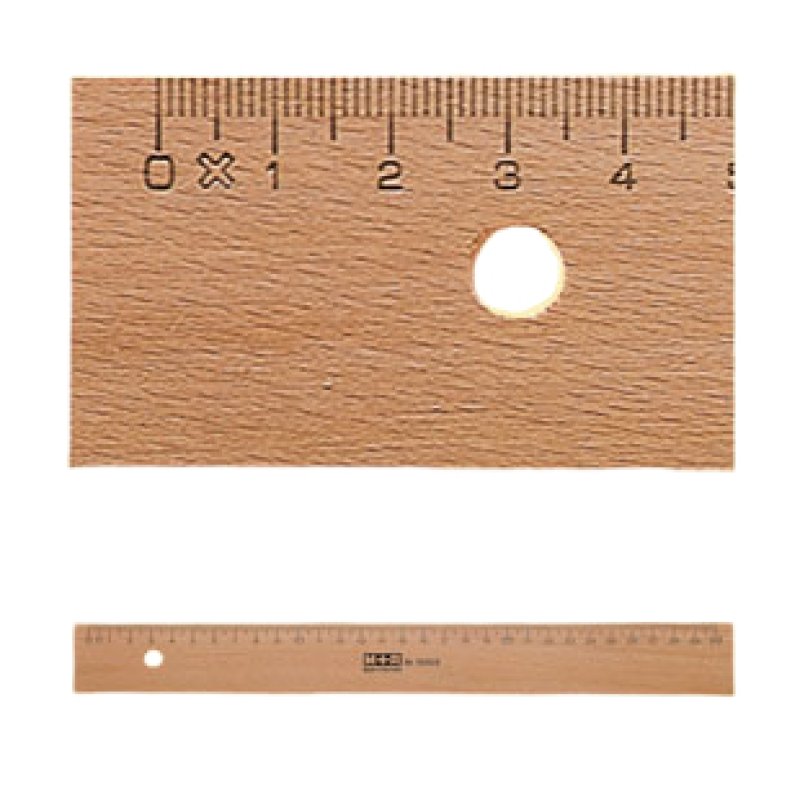 Möbius Ruppert 1930 - 0000 Desk ruler 300 mm Beech Wood 1 pc(s)